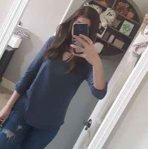 Stripped Long Sleeved Tee